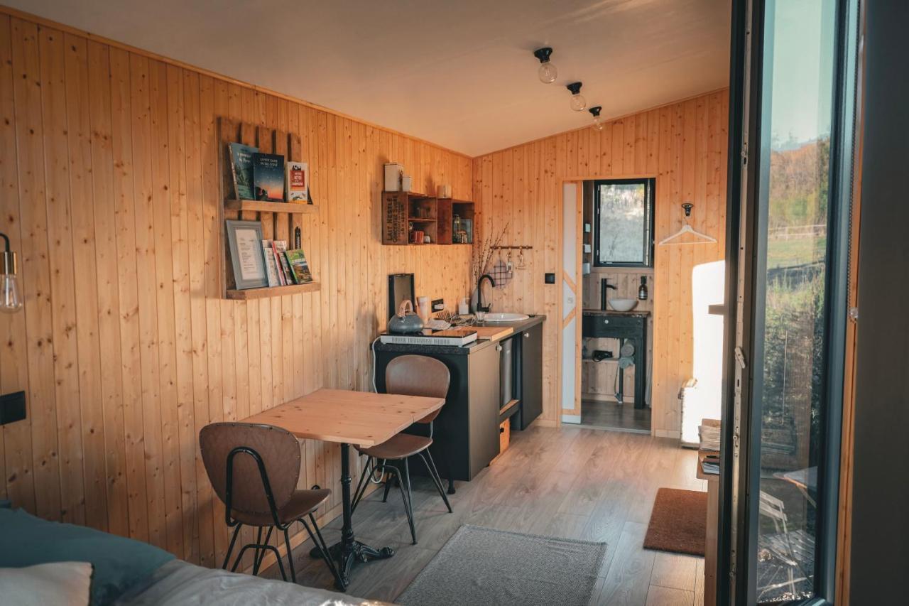 Tiny House Morvan Bourgogne Nature - 2H De Paris Bussieres  외부 사진